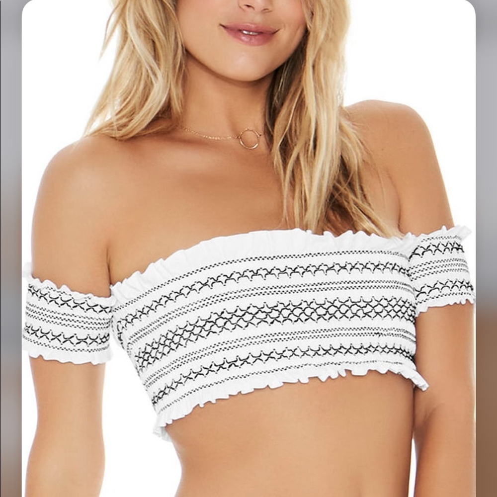 Lspace batik so chic bikini top